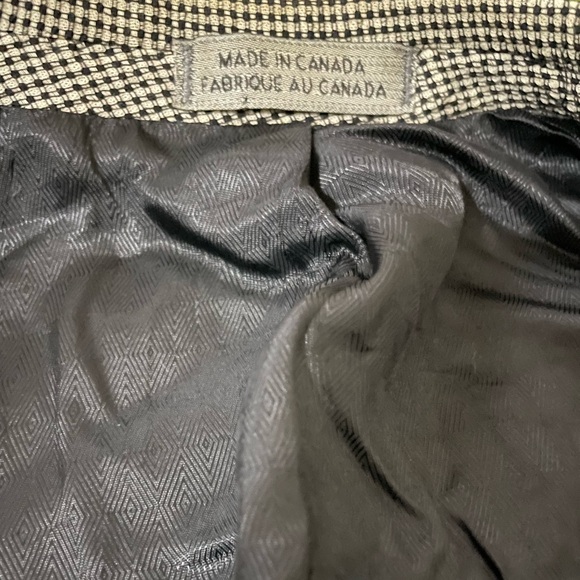 Vintage Mondo Uomo Black and White Checkered Blazer - Picture 7 of 14